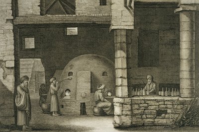 The Glass Bottle Maker, from Volume II Arts and Trades of 